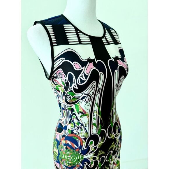 Clover Canyon Dress Swirling Scarf Print - Picture 7 of 10